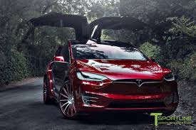 signature red tesla model x black interior tesla car tesla roadster tesla model x