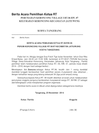 Pengumuman dan berita » 04 januari 2021 14:15 pengumuman penyedia jasa penyapuan dan pengangkutan sampah jalan protokol zona i_2021 29 desember 2020 12:32 berita acara hasil pemilihan jasa penyapuan dan pengangkutan sampah jalan protokol zona i_tahun 2021 02 desember 2020 15:38 pengumuman jadwal pemilihan penyedia katlok jasa penyapuan dan pengangkutan sampah jalan zona i 03 september 2020 11. Berita Acara Pemilihan Ketua Rt