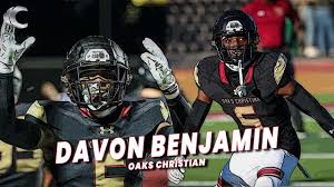 The Dynamic 4-Star Cornerback with Versatility, Davon Benjamin