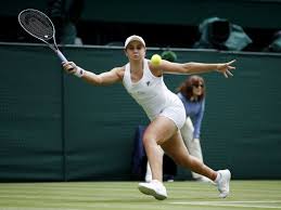 At wimbledon she even has them on her skirt, a tribute to the indigenous trailblazer she is well on her way to emulating. Tennis Top Seed Ash Barty Overcomes Shaky Serve To Progress At Wimbledon Tennis Gulf News
