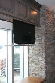 kitchen, hidden tv