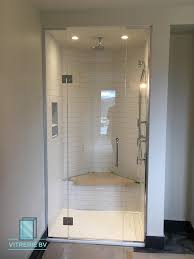 They are perfect for showcasing your tile design and making your bathrooms feel larger and more open. Frontal Shower Full Height Westmount Viterie Bv