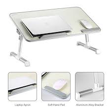 Laptoptisch lapdesk betttisch laptophalterung, notebooktisch klappbarer lapdesk, faltbare betttisch für lesen, betttablett für den schreibtisch oder als frühstückstablett für bett und sofa (60 x 40 cm) 4,4 von 5 sternen 1.427. á…á… Mapux Multifunktionstisch Tragbar Hohenverstellbar Und Winkelverstellbar Laptoptisch Laptopstander Betttisch Notebooktisch Bucherstander Fur Sofa Bett Terrasse Balkon Garten Usw áŠ Hoehenverstellbare Schreibtische Com
