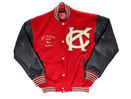 Kansas City Monarchs Wool And Leather Jacket 189 00 Vintage Sports Leather Jacket Varsity Jacket