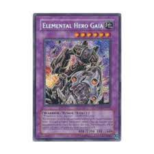 Elemental Hero Gaia (Secret Rare) - YGO Ancient Prophecy - Noble Knight  Games