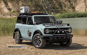 4 Door Bronco Colors Simulated On Outer Banks Fishing Guide Concept 2021 Ford Bronco Forum 6th Generation Ford Bronco Ford Bronco Concept 4 Door Bronco