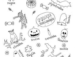 Keep your kids busy doing something fun and creative by printing out free coloring pages. Italian Halloween Color And Vocabulary Sheet Fun No Prep Worksheet Teaching Resources