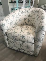 Excited To Share The Latest Addition To My Etsy Shop Barrel Swivel Chair Reupholstered Chair Upcycled Fur Upholstered Furniture Reupholster Chair Reupholster