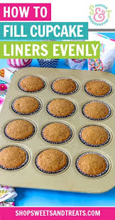 Learn How To Fill Cupcake Liners Evenly For Perfect Cupcakes In 2020 Filled Cupcakes How Sweet Eats Wedding Cake Recipes Chocolate
