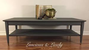 Use a dark stain or wood primer to prime the table. Mid Century Modern Coffee Table Country Chic Paint Blog