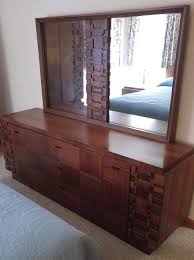 Many of them are equipped with a large mirror for additional convenience. Found On Estatesales Net Bedroom Dresser Mirror Made In Canada Solid Wood Bedroom Set Includes 6 Pieces K Bedroom Armoire Bedroom Set Dresser With Mirror