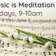 Music is Meditation