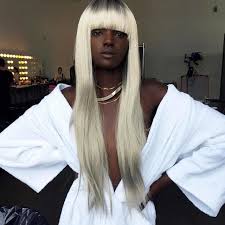 Open me for the juicy detail! 17 Times Dark Skinned Women Slayed Platinum Hair Revelist