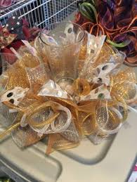 20 Candle Rings Ideas Deco Mesh Crafts Deco Mesh Wreaths Centerpieces