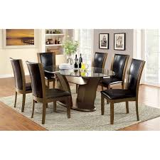 Make sure you subscribe so you don't miss. Furniture Of America Waverly 7 Piece Wood Dining Set In Brown Cherry Idf 3710ot 7pc