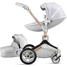 Maybe you would like to learn more about one of these? Amazon Com Baby Stroller 360 Degree Rotation Function Hot Mom Baby Carriage Pu Leather Pushchair Pram 2020 Grey Baby