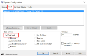 Some options, such as safe mode, start windows in a limited state, where only the bare essentials are started. How To Boot Into Safe Mode In Windows 10 Windows Central