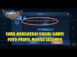 Anda belum memilih avatar pengganti 1708. Cara Mengatasi Anda Belum Memilih Avatar Pengganti 1708 Di Mobile Legends Youtube