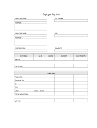 The stub has an area for payments to date and information about the current paycheck. Pay Stub Fill Online Printable Fillable Blank Pdffiller