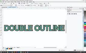 Check spelling or type a new query. Membuat Double Outline Di Corel Draw Kelas Desain Belajar Desain Grafis Mudah
