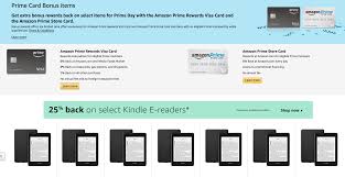 Best amazon credit card offer. Use Your Amazon Prime Credit Card And Get Up To 25 Back Deals We Like