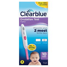 clearblue digital ovulation test sticks 10 tests