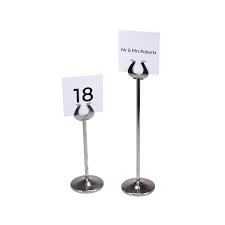 5 out of 5 stars (4,054) sale price $17. Steel Table Number Holders Smart Hospitality Supplies