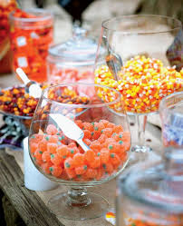 Ideas Advice Halloween Themed Wedding Fall Engagement Parties Wedding Candy
