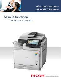 Venha e faça o download de drivers para ricoh aficio 2018d absolutamente de graça. Aficio Mp C300 Printer Brochure Manualzz