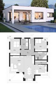 Saunanutzung (über voranmeldung an der rezeption). Modern One Story Architecture Design House Plan Blueprint Rendering Elk Bungalow 125 Single Story Dr In 2020 Architektur Haus Design Layout Architecture Neubau Plane