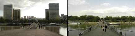 Bercy village est un lieu de promenade, de commerce et de. La Passerella Simone De Beauvoir Vista Dalla Rive Gauche E Da Bercy Download Scientific Diagram