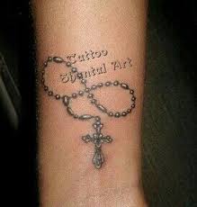 Black and grey rosary tattoo. 77f3b9dad21a504c965f0832e665de59 Jpg 274 288 Tatu Piksi