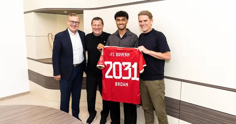 Nathaniel Brown ist nun offiziell in München: Das sagen die Bayern-Bosse -  Fußball | Tribuna.com