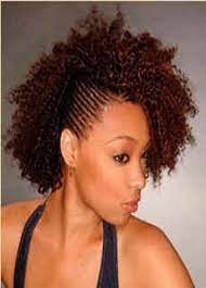One Side Braided Mohawk Braided Mohawk Hairstyles Mohawk Hairstyles Hair Styles