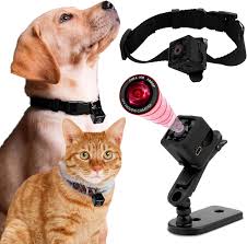 Cat Camera Collar 1080P HD Video Recording Pet POV Cam