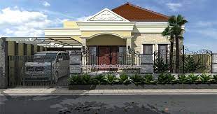 Rumah minimalis 2 lantai posisi hook gambar model rumah tahun 90an. Inspirasi Desain Rumah Mewah 1 Lantai Model Klasik Modern Yang Cantik