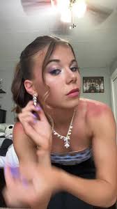 the sunburn is just a little touch i wanted to add 😐💜#prom24