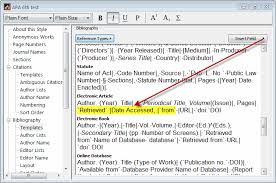The class formats documents in apa style (6th edition). Solved Apa 6th Edition Website Citations Endnote Community