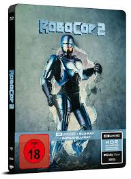 RoboCop 2 4K UHD + Blu-ray Limited SteelBook (Capelight/Region Free) – The  Atomic Movie Store