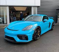 Miami Blue 718 Cayman Gt4 Porsche 718 Gt4 Cayman Gt4 Porsche