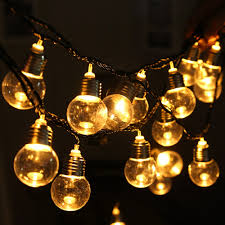 Led Globe Bulb String Lights Christmas Decoration 6m 20 Balls 220v 110v Indoor Outdoor Wedding Garden Garland Lighting Strings Bulb String Light Stringlight Christmas Aliexpress