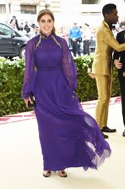 Neither fergie nor prince andrew have crazy bug eyes. Princess Beatrice Owned The 2018 Met Gala In A Regal Purple Gown