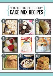 8 Ways To Transform A Boxed Cake Mix I Sense More Original And Less Stressful Dove Dessert Creations In The Future Cake Mix Recipes How Sweet Eats Cake Mix