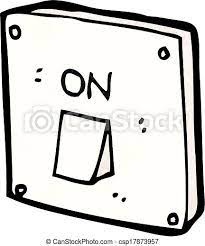 Touch device users can explore by touch or with swipe gestures. Cartoon Light Switch Canstock