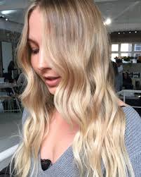 This is the lightest blonde shade in our buttery blonde collection. Buttery Blonde Colour Combination Using Highlights And Freehand Colour By Hayden Edwardsand With Images Buttery Blonde Honey Hair Color Curly Natural Curls