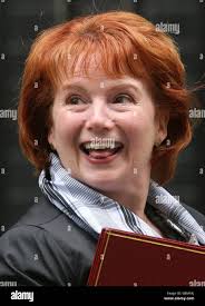 Hazel Blears leaves a Cabinet Meeting at 10 Downing Street today Stock  Photo