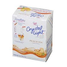 Crystal Light Powdered Sugar Free Peach Iced Tea Drink Mix Single Serve Shelf Stable 30 Ct Box 4 Case Cartnut Com