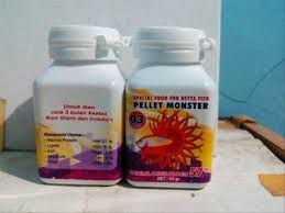 Pelet Monster Pro 03 Makanan Ikan Makanan Ikan Cupang