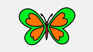 Butterflies coloring pages for kids. Butterfly Drawing And Coloring Butterfly Drawing Easy Butterfly Drawing Kids Coloring Books