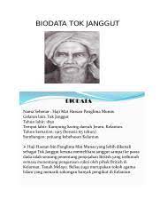 Tok janggut atau haji mat hassan. Biodata Tok Janggut Docx Biodata Tok Janggut Penentangan Di Kelantan Peristiwa Penentangan Di Kelantan Sebab Penentangan Di Kelantan Latar Belakang Course Hero